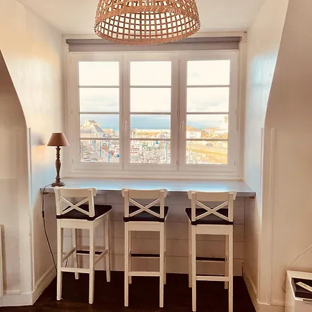 Vue Sur Lejlighed Port-en-Bessin-Huppain