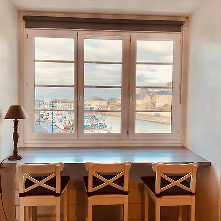 Vue Sur * Port-en-Bessin-Huppain