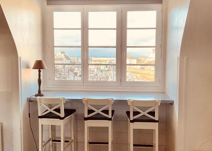 Vue Sur Apartament Port-en-Bessin-Huppain